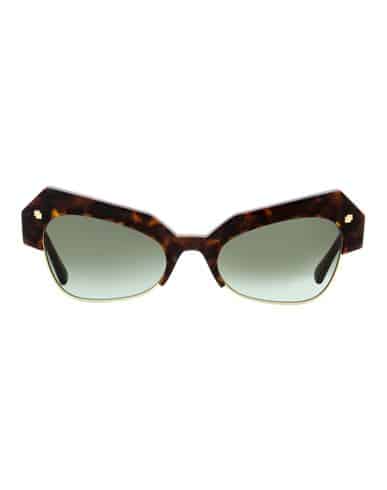 Dsquared2 Dsquared2 Dalia Dq0367 Sunglasses Woman Sunglasses Brown Size 52 Acetate