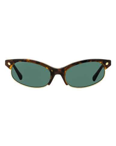 Dsquared2 Dsquared2 Freddy Dq0368 Sunglasses Woman Sunglasses Brown Size 51 Acetate