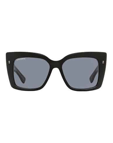 Dsquared2 Dsquared2 Refined D20017s Sunglasses Woman Sunglasses Black Size 54 Acetate