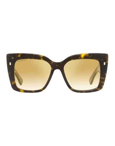 Dsquared2 Dsquared2 Refined D20017s Sunglasses Woman Sunglasses Brown Size 54 Acetate