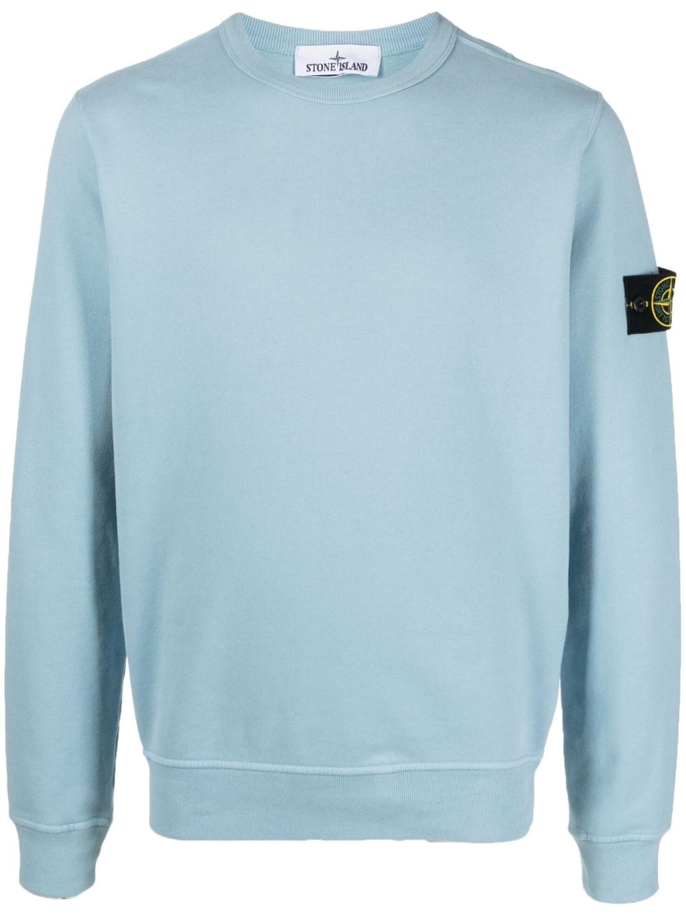 Stone Island Sweater met Compass-logopatch - Blauw