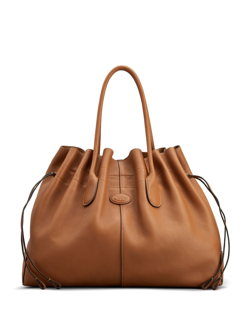 Tod's Leren bucket-tas - Bruin