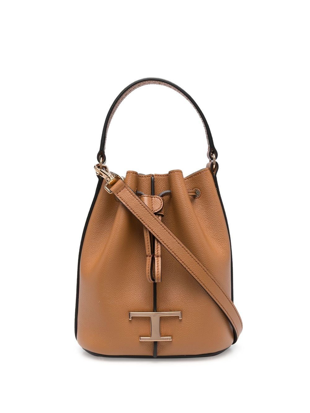 Tod's Leren bucket-tas - Bruin
