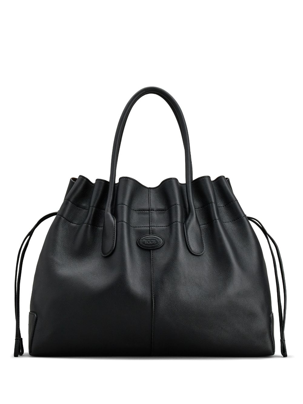 Tod's Leren bucket-tas - Zwart