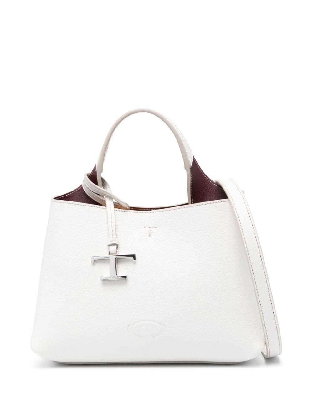 Tod's Shopper met logo - Beige