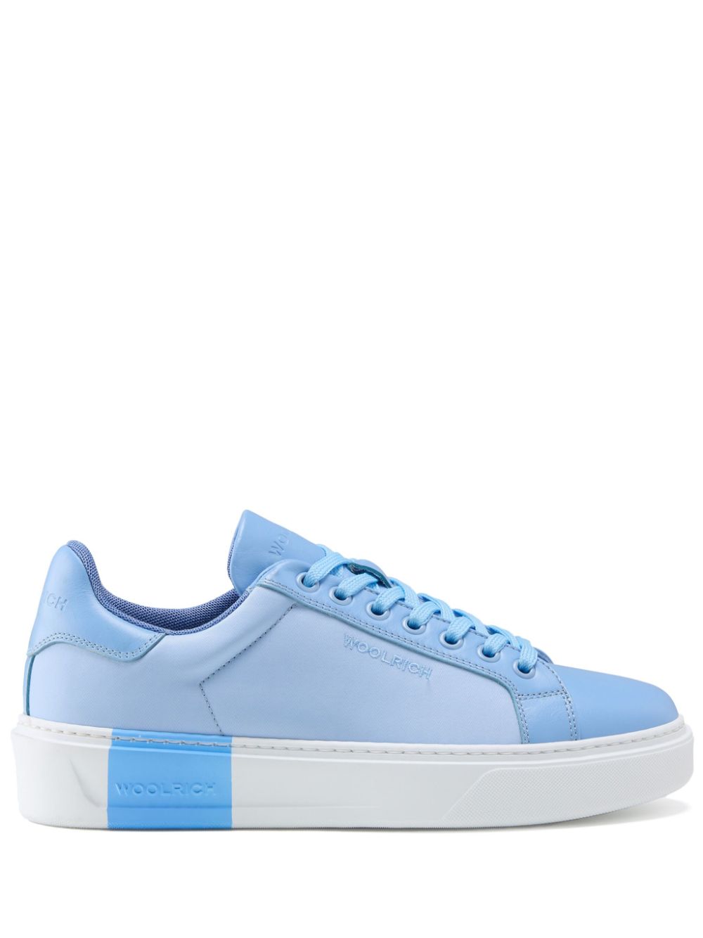 Woolrich Sneakers met vlakken - Blauw