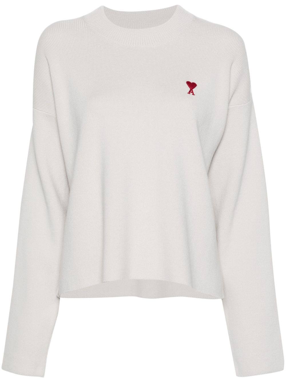 AMI Paris Trui met patroon - Grijs