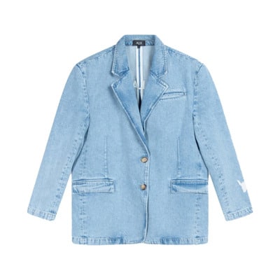 Alix The Label Blazer 2402432521 Alix The Label , Blue , Dames