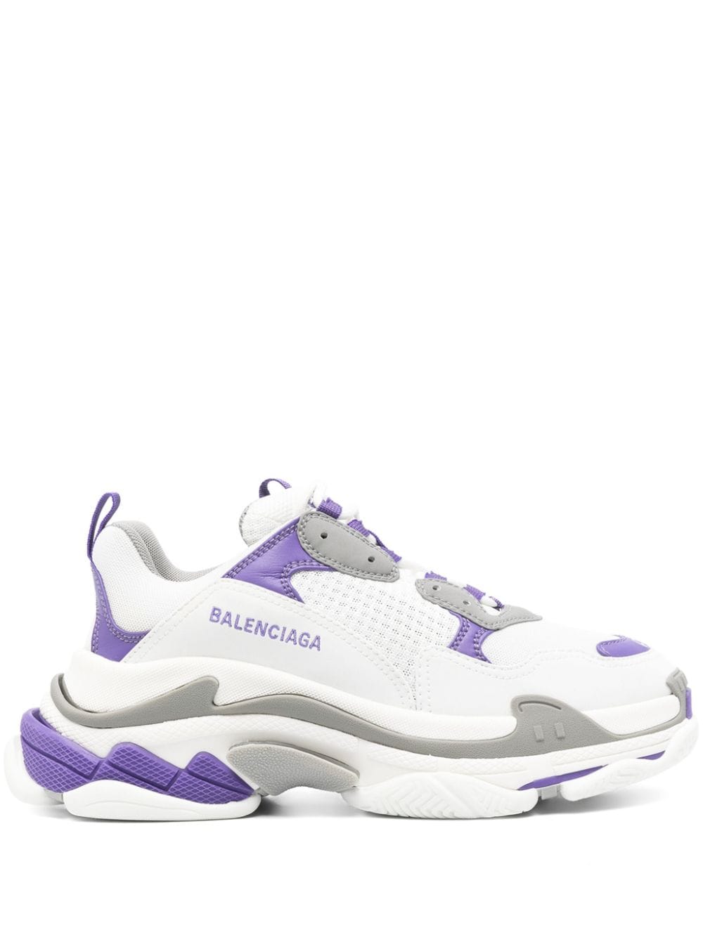 Balenciaga Triple S sneakers met vlakken - Wit