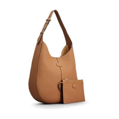 Bruine Tassen - DBS Sacca Oboe Piccola Tod's , Brown , Dames