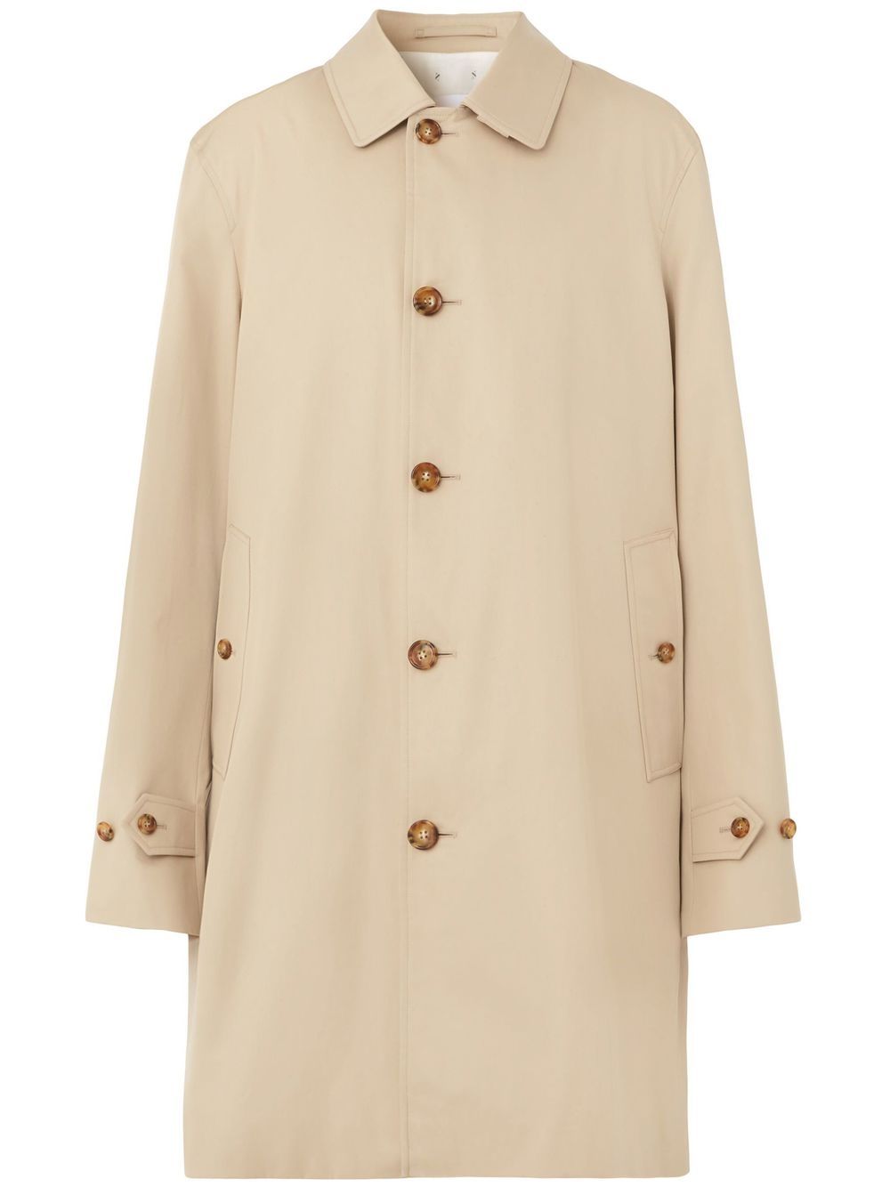 Burberry Jas met enkele rij knopen - Beige