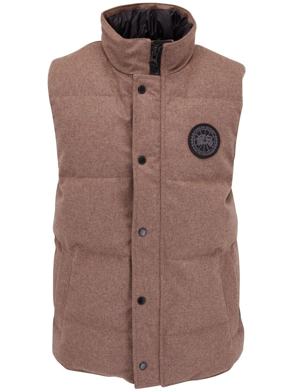 Canada Goose Bodywarmer met logopatch - Bruin