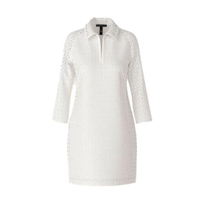 Elegant Offwhite Midi Jurk Marc Cain , White , Dames