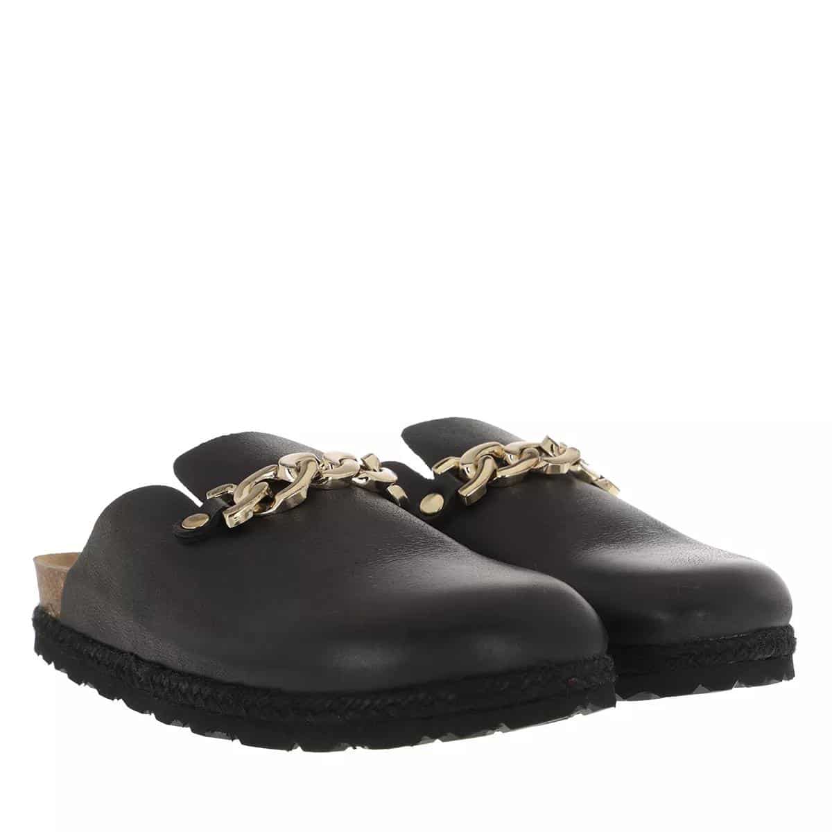 Espadrij l'originale Slippers - Mule Slipper in zwart