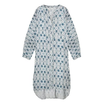 Grafische Overhemdjurk Summum Woman , Blue , Dames