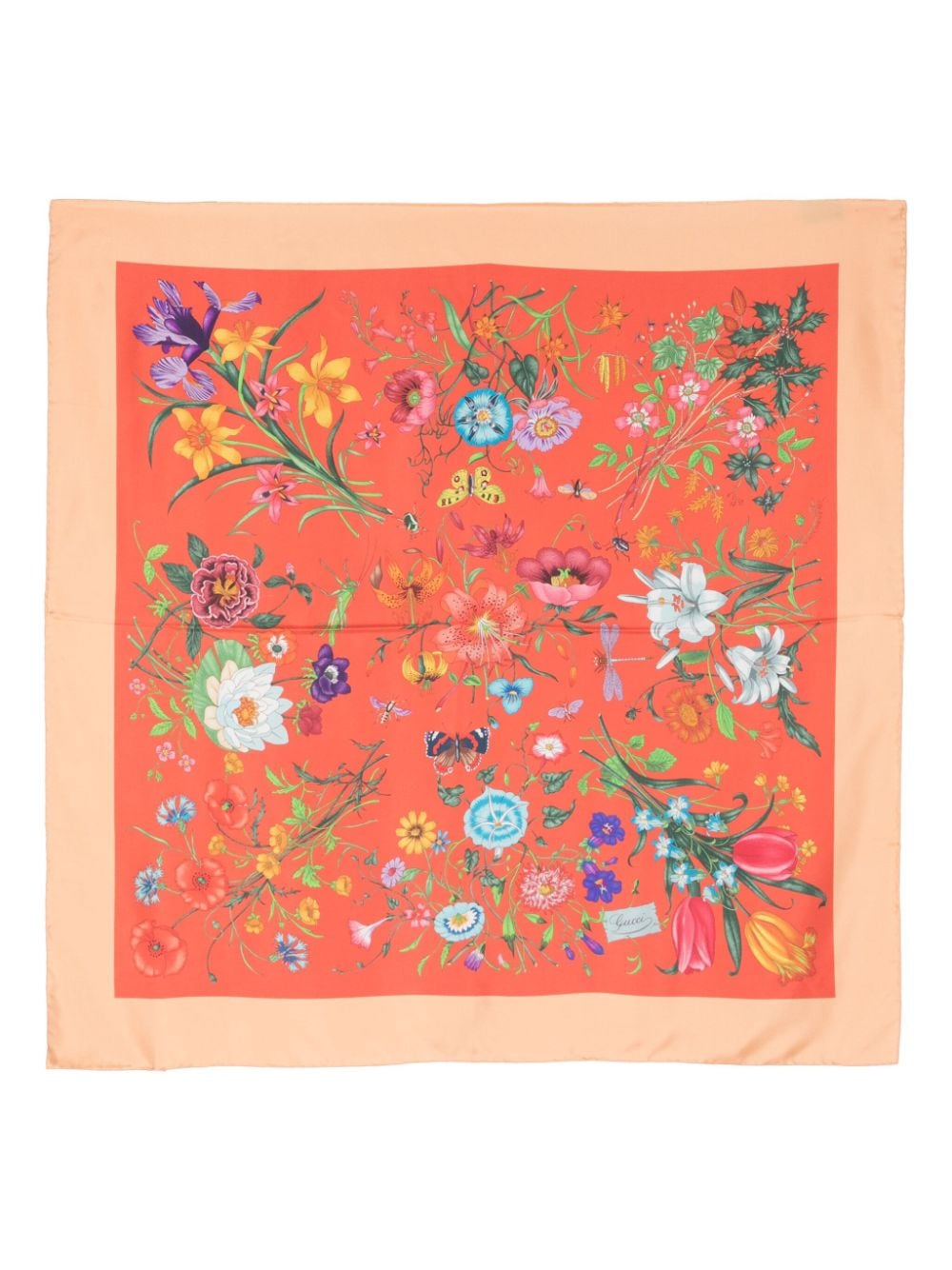 Gucci Sjaal met print - Oranje