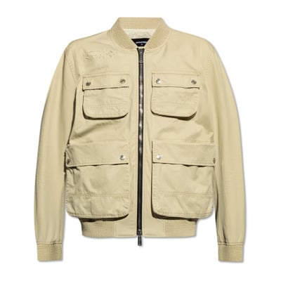 Jas met vintage effect Dsquared2 , Beige , Heren