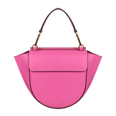 Kleine Hortensia Leren Tas Wandler , Pink , Dames