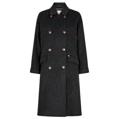 MMVenice Wollen Jas in Tan MOS Mosh , Gray , Dames