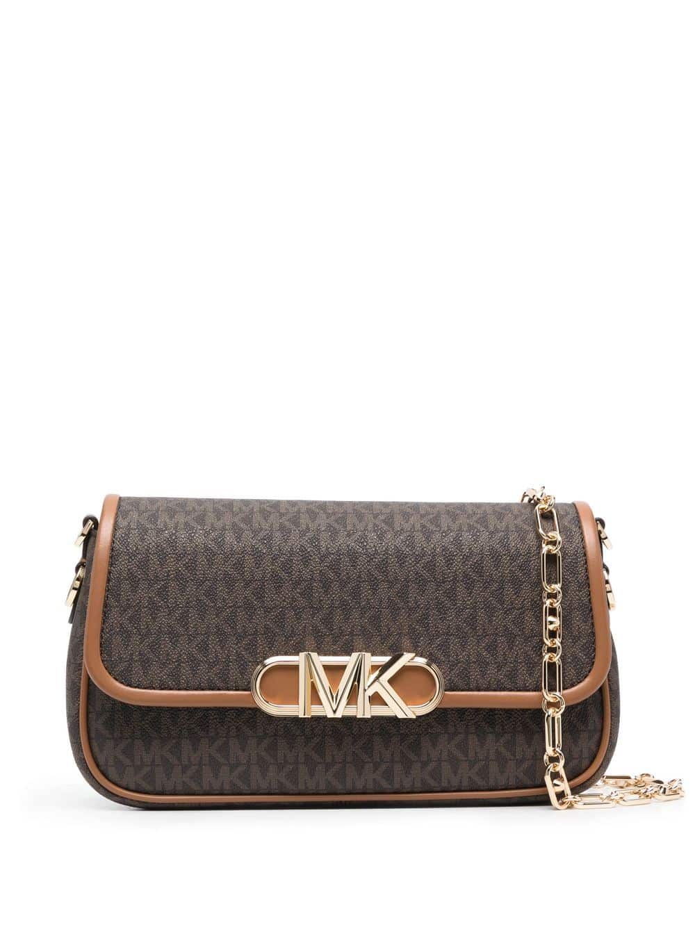 Michael Kors Tas met logoplakkaat - Bruin