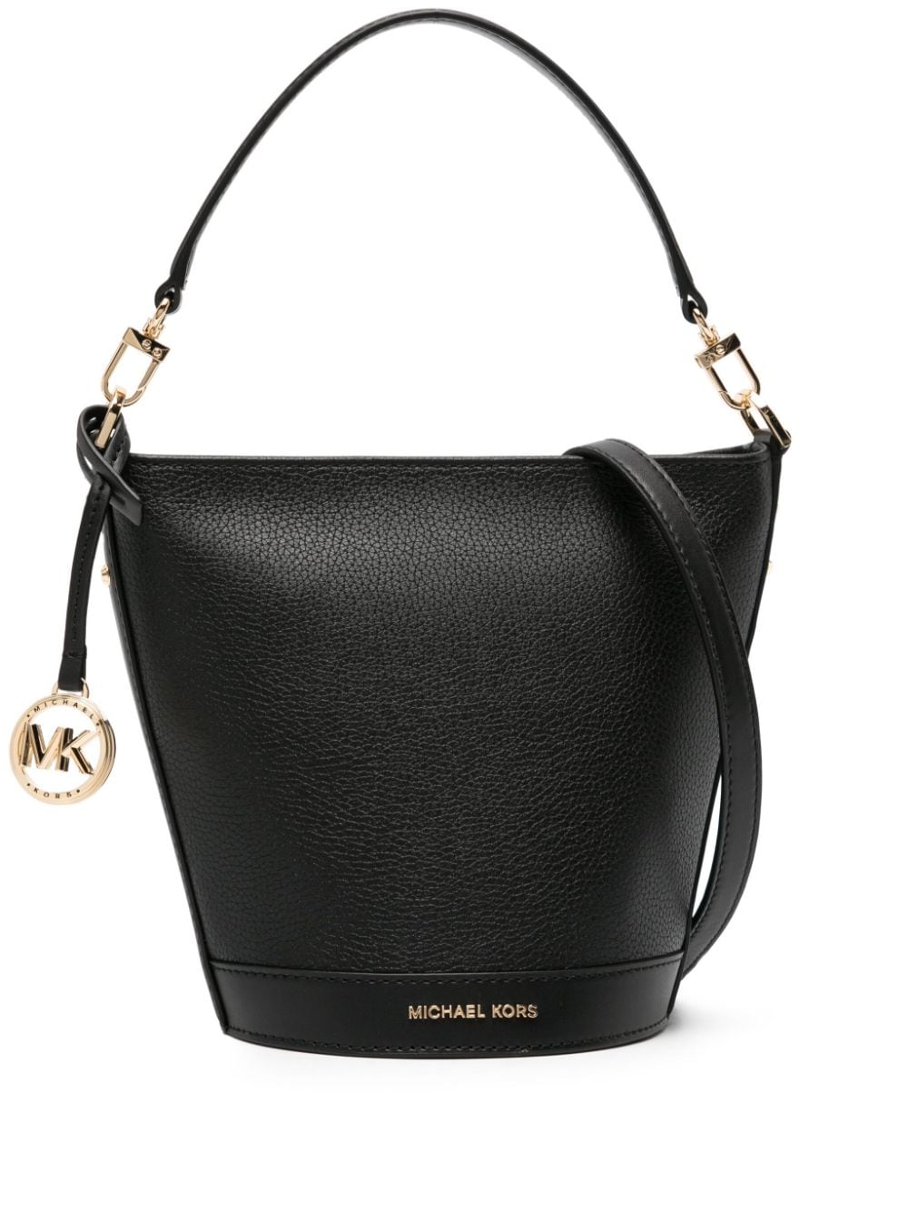 Michael Michael Kors Townsend leren bucket-tas - Zwart