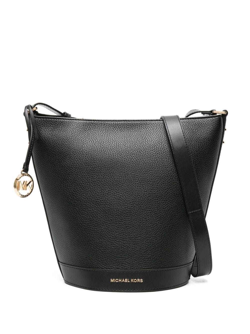 Michael Michael Kors Townsend leren bucket-tas - Zwart
