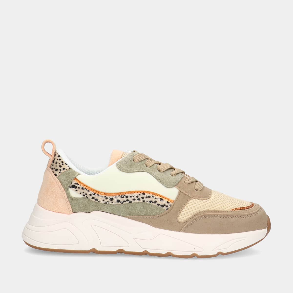 POSH by Poelman Beige dames sneakers