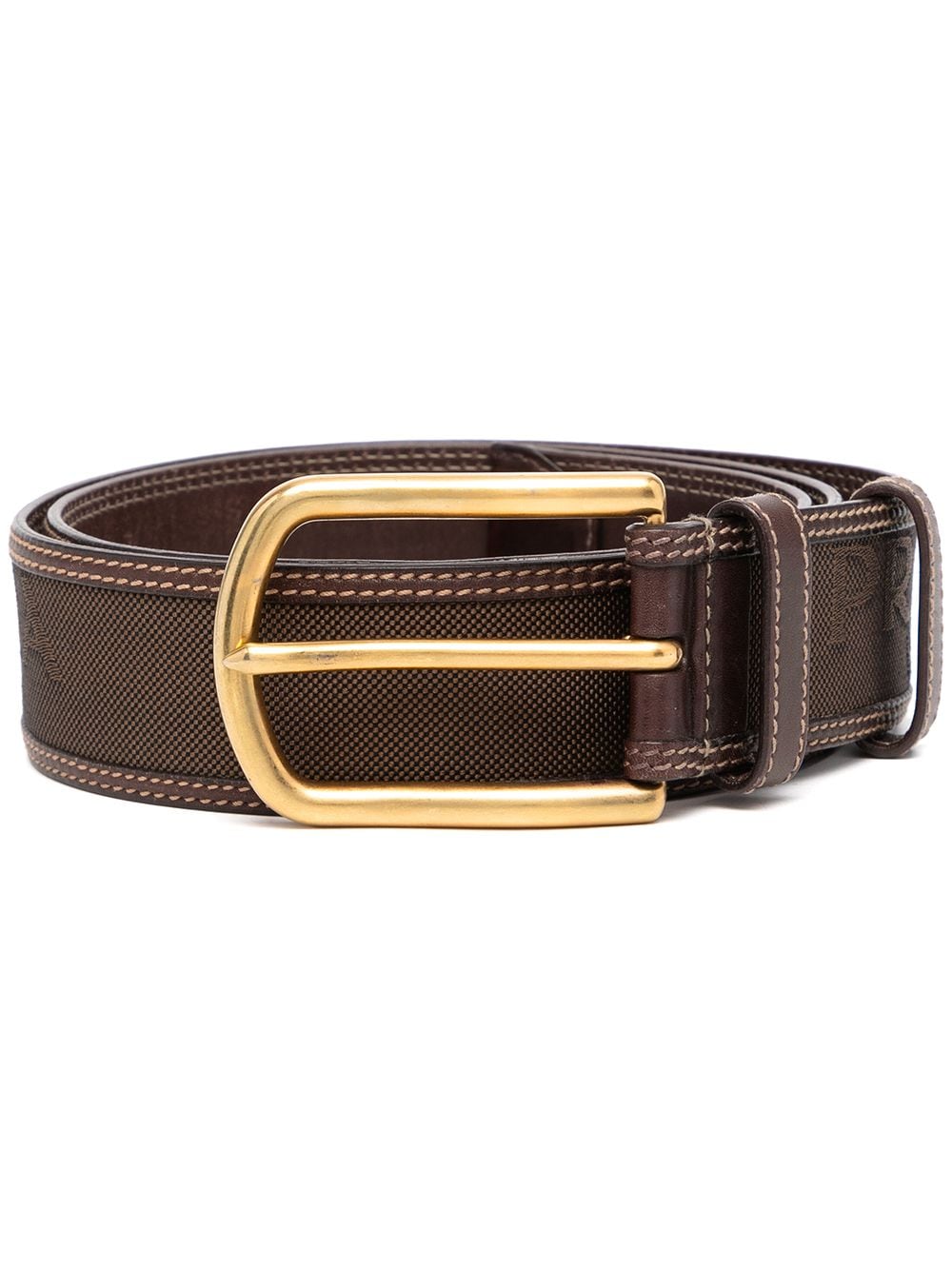 Prada Geweven riem - Bruin