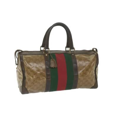 Pre-owned Canvas gucci-bags Gucci Vintage , Multicolor , Dames