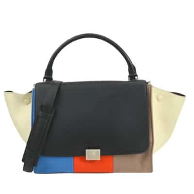Pre-owned Leather celine-bags Celine Vintage , Multicolor , Dames