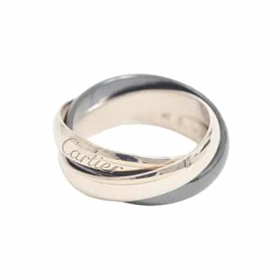 Pre-owned Rose Gold rings Cartier Vintage , Multicolor , Dames