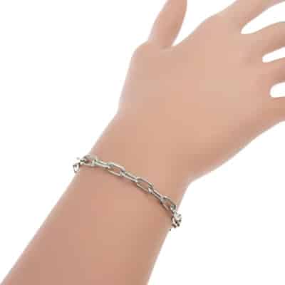 Pre-owned White Gold bracelets Cartier Vintage , Gray , Dames