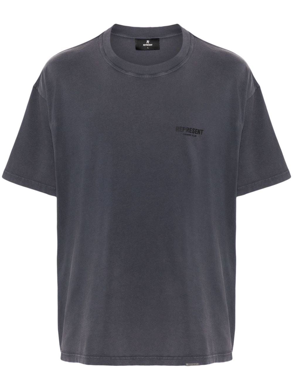 Represent T-shirt met logoprint - Grijs