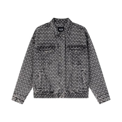 Stijlvolle Denim Jas voor Dames Alix The Label , Multicolor , Dames