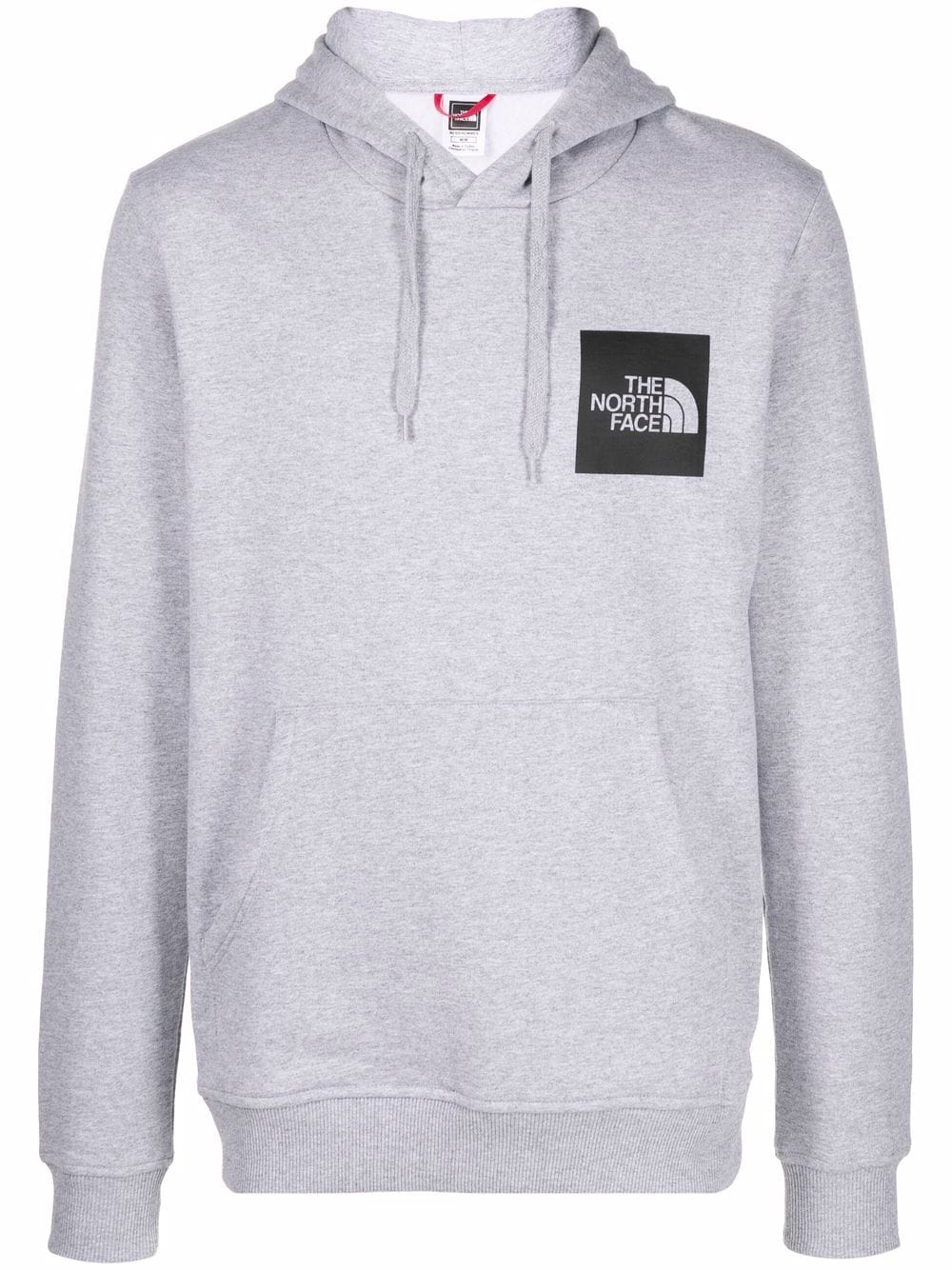 The North Face Hoodie met logoprint - Grijs