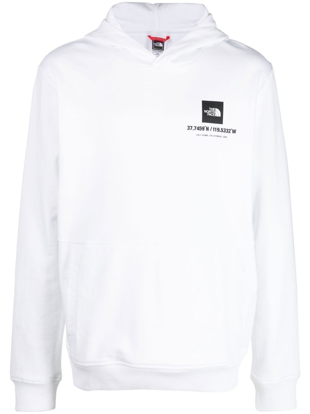 The North Face Hoodie met logoprint - Wit