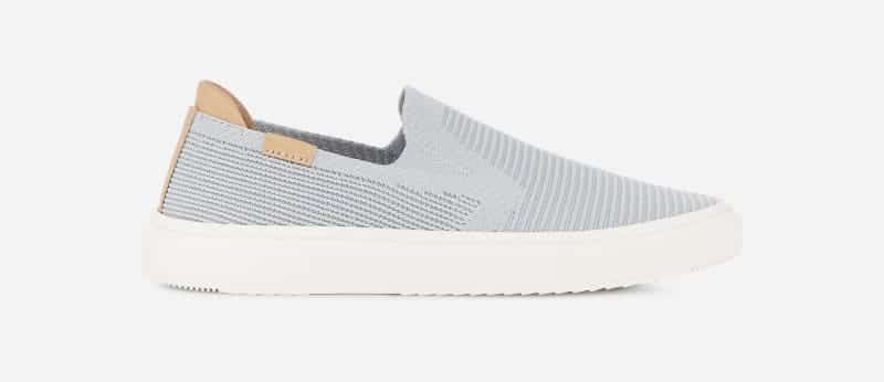 UGG® Alameda Sammy-sneaker voor Dames in Silver Smoke, Maat 38.5, Rubber/Polyester