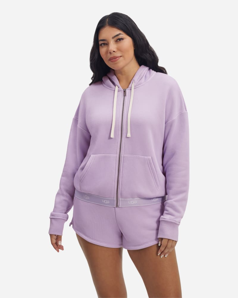 UGG® Sena hoodie voor Dames in Orchid Petal, Maat L, Katoenmix