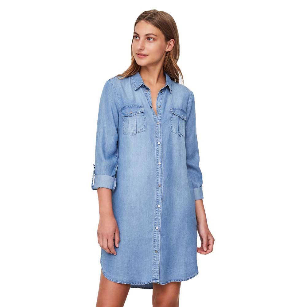 Vero Moda Silla Short Dress Blauw XL Vrouw
