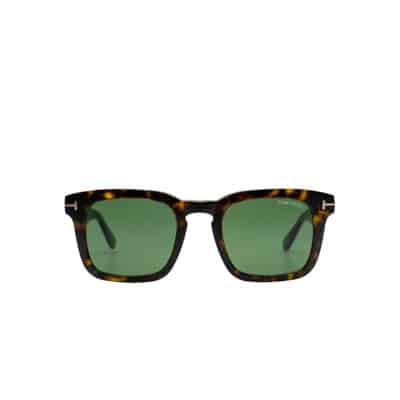 Vierkante Zonnebril DAX 751 Tom Ford , Brown , Unisex