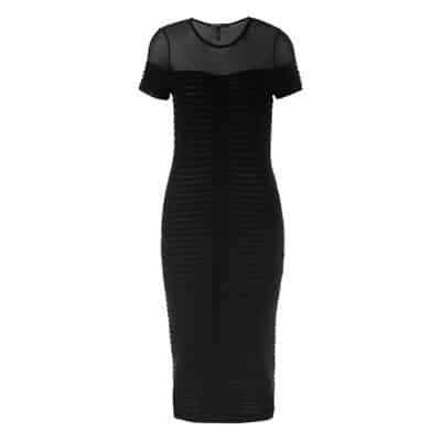 Zwarte jurken Marc Cain , Black , Dames