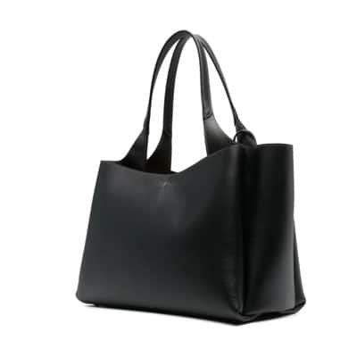 Zwarte tassen met T hanger Tod's , Black , Dames