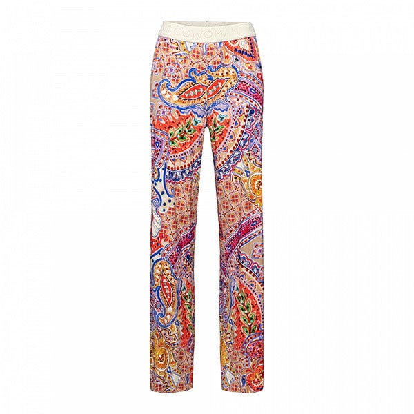 &Co Woman &co women broek loa w.color paisley sand