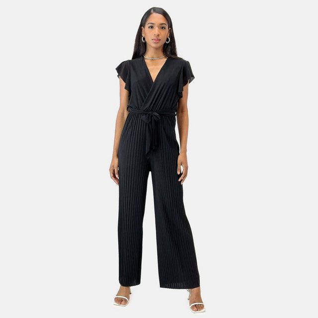 Elara Jumpsuit Elara Damen Jumpsuit V-Schnitt (1-tlg)