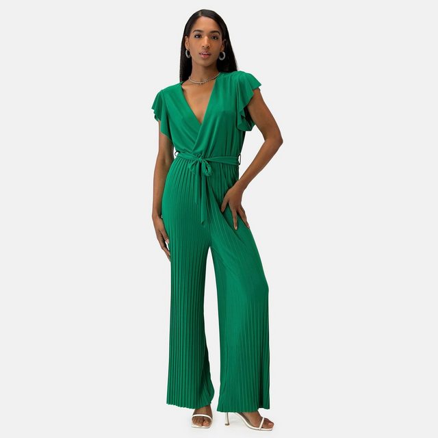 Elara Jumpsuit Elara Damen Jumpsuit V-Schnitt (1-tlg)