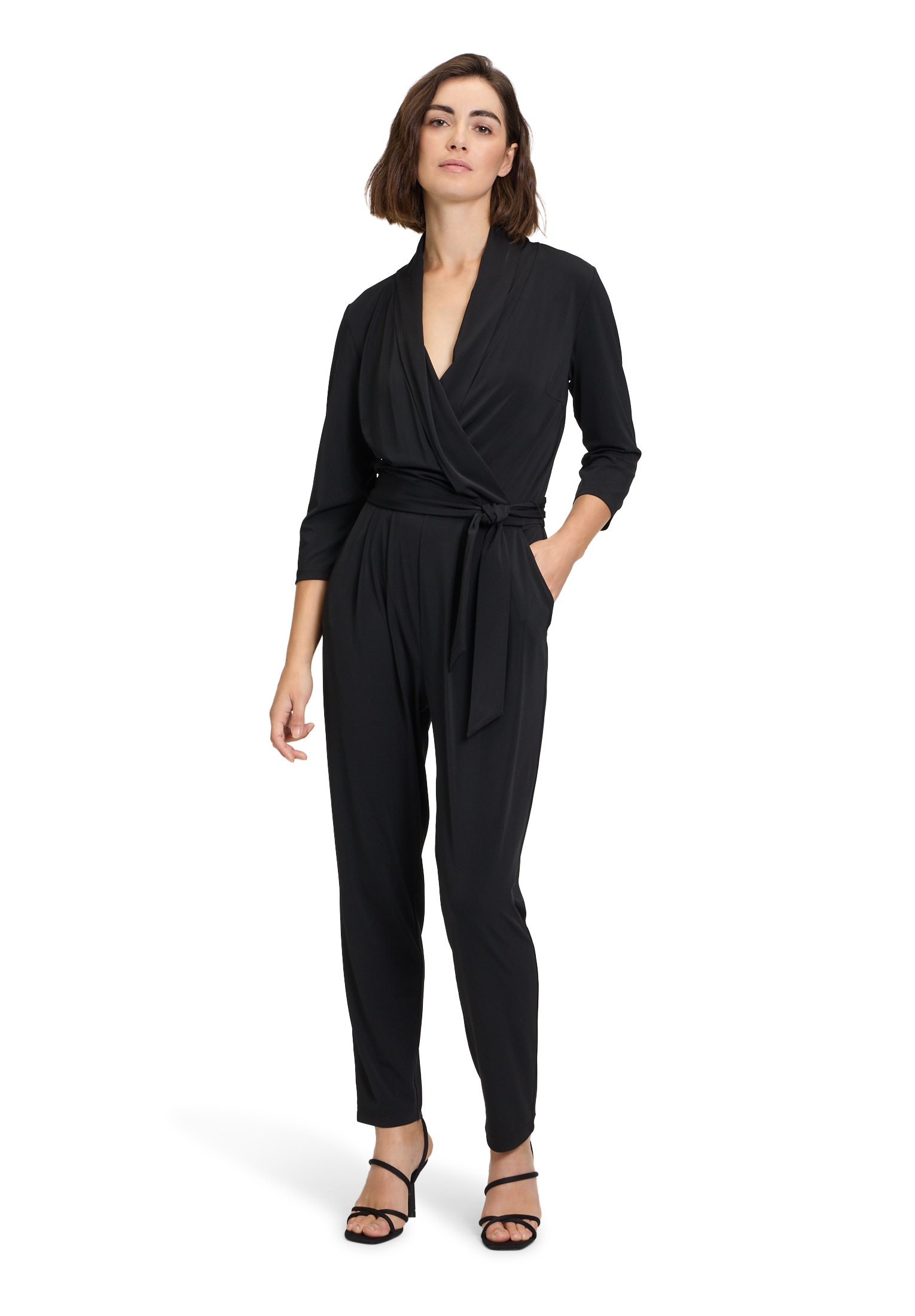 Betty Barclay Overall "Betty Barclay Jumpsuit mit Eingrifftaschen", (1 tlg.), Form
