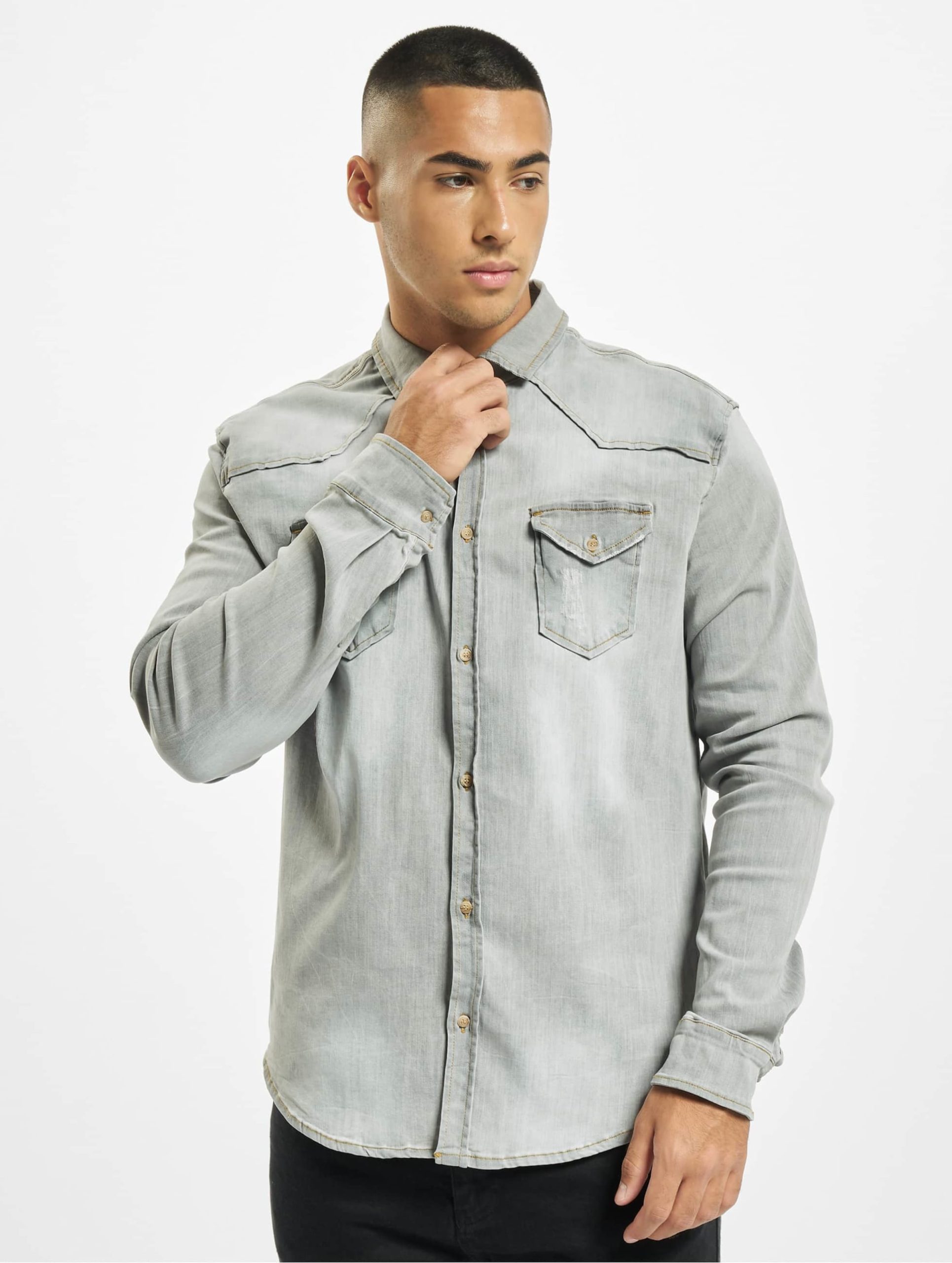 Brandit Riley Denim Hemd