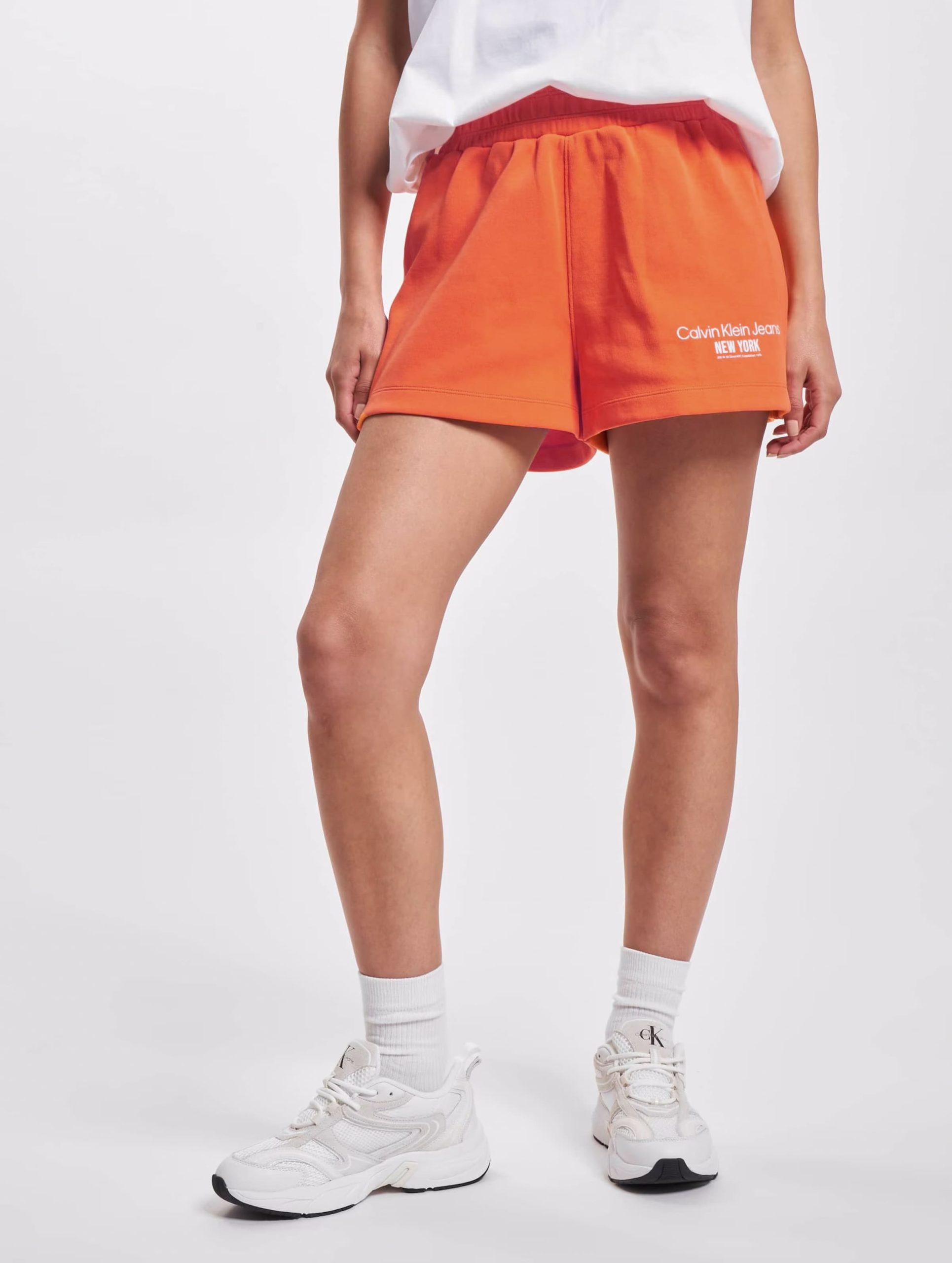 Calvin Klein Jeans Rib Insert Interlocks Short