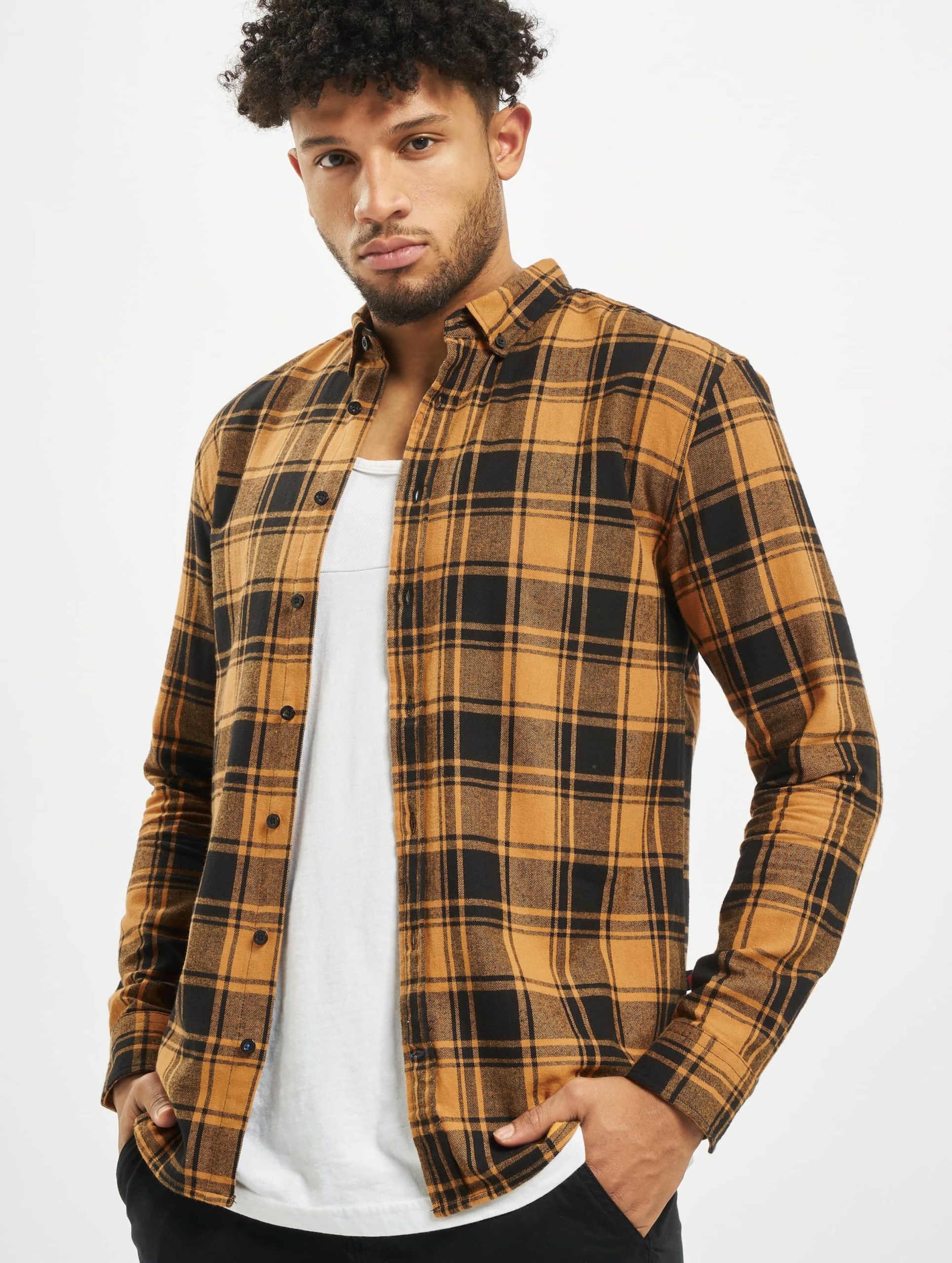 Denim Project Check Hemd