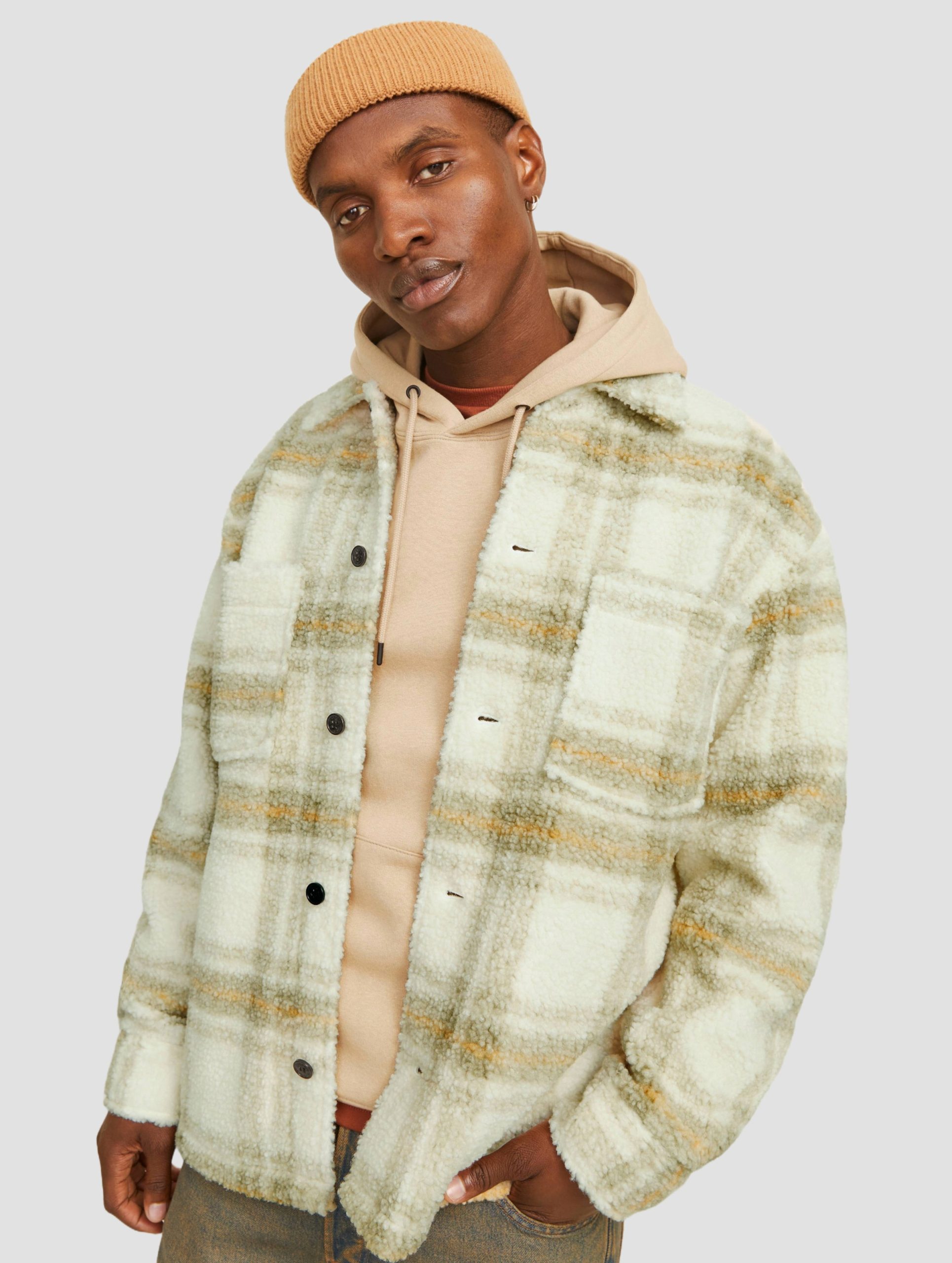 Jack & Jones Newton Teddy Overshirt Hemd